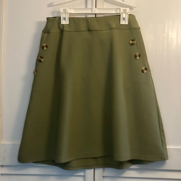 Ladies Midi Dress Skort - Picture 1 of 4